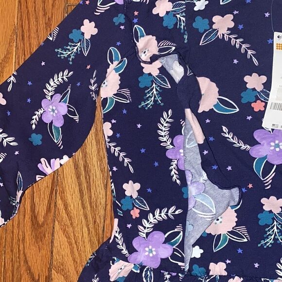 NWT Medium size 7/8 Gymboree long sleeve floral dress - Picture 3 of 4
